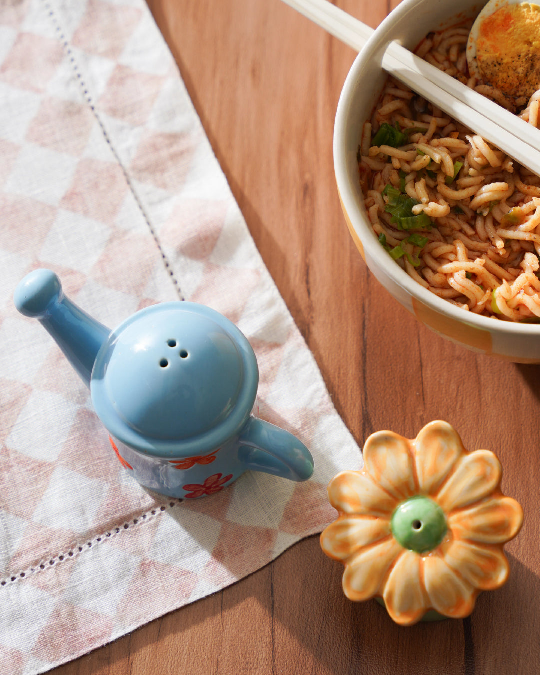Mahi- Salt and Pepper Shakers (Flower and Watering Can)