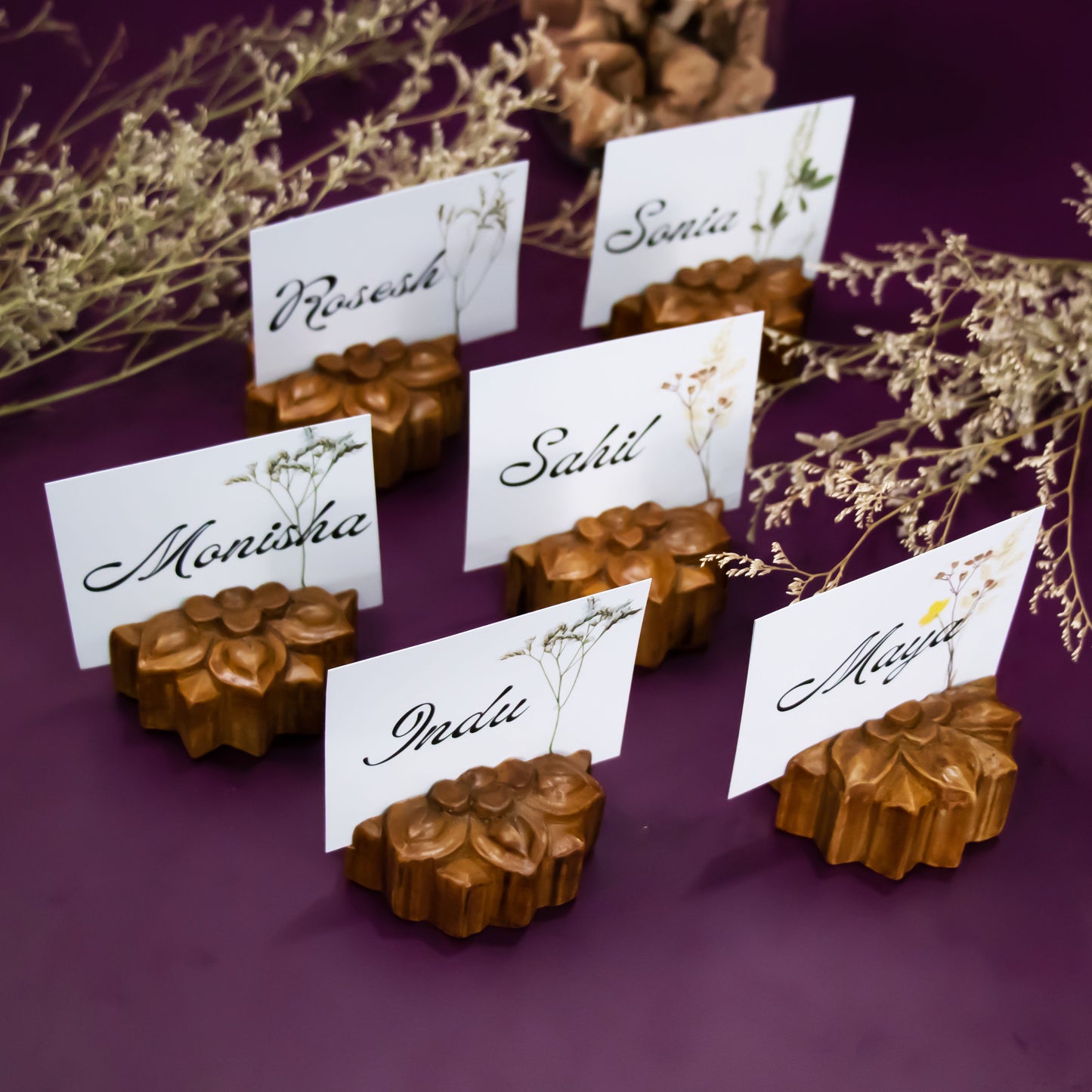 Phool - Photo/ Place Card Holders (set of 6)